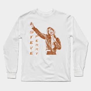 steve perry vintage retro Long Sleeve T-Shirt